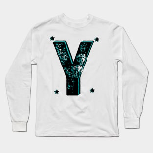 AlphaT Y Dynamic Printed Design Long Sleeve T-Shirt